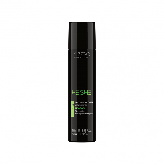 6.ZERO He.She 1 Volumizing Hairspray No Gas 400ml