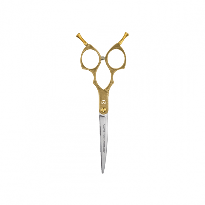 ARTERO Scissors Fusion Curvy Gold 7"