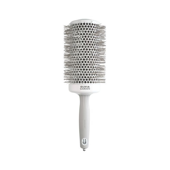 OLIVIA GARDEN Expert Blowout Speed Wavy Wit&Grijs 65mm