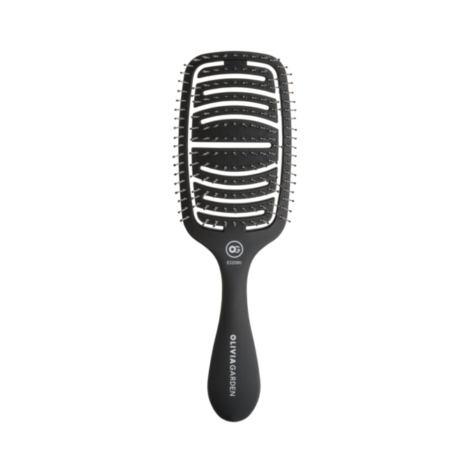 OLIVIA GARDEN Essential Care Flex Dik Hair Mat Zwart
