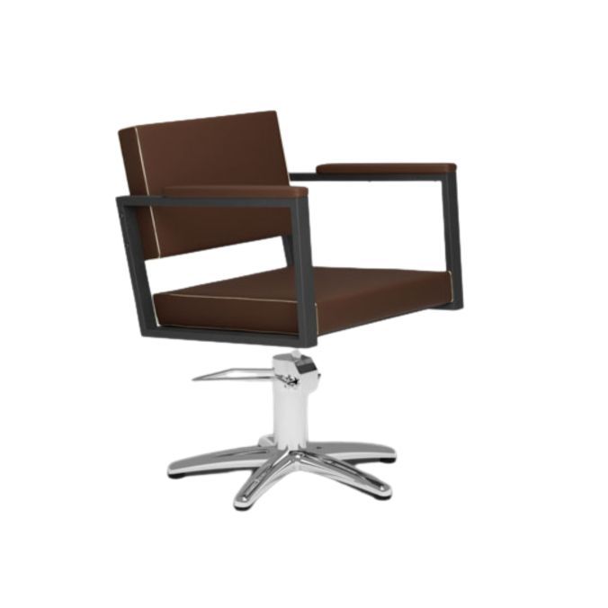 MIRPLAY Fauteuil Ocean BRU Base en étoile Argent