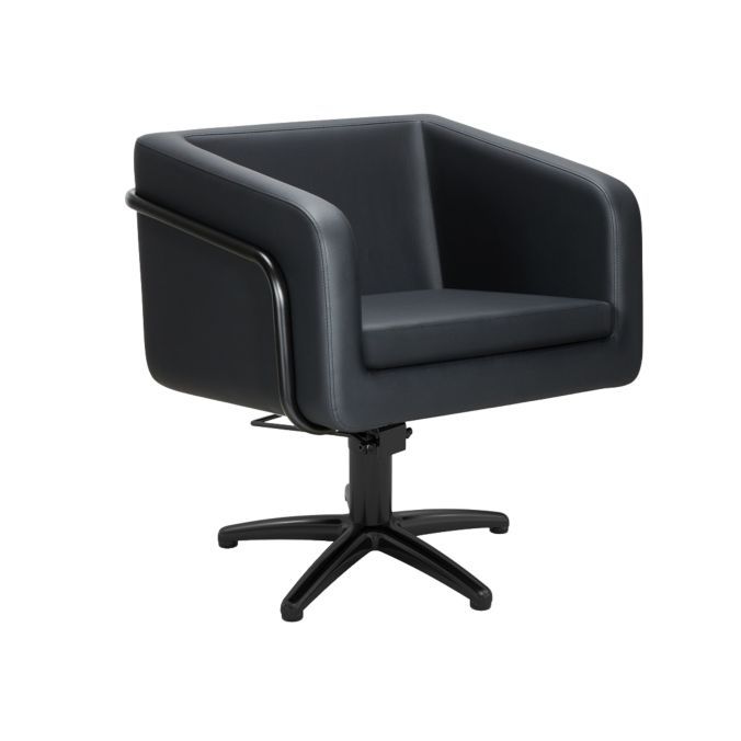 MIRPLAY Kappersstoel Egan B Stervoet Zwart