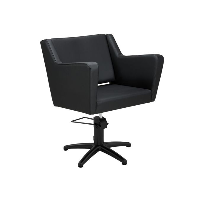MIRPLAY Kappersstoel Anouk B Stervoet Zwart