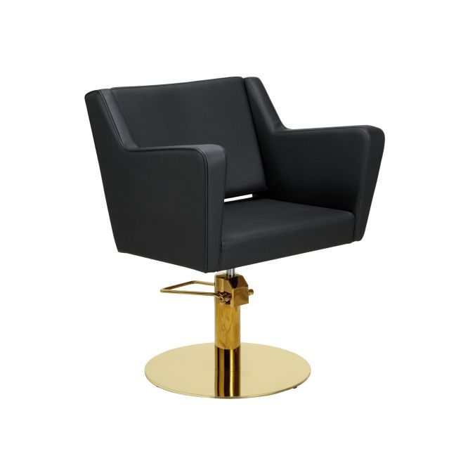 MIRPLAY Kappersstoel Anouk B Ronde voet Goud