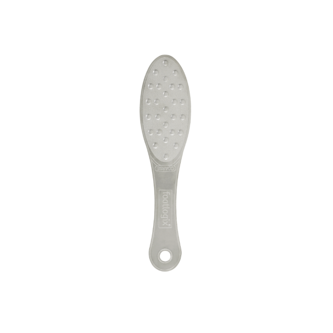 FOOTLOGIX Double-Sided Stainless Steel Fil -Coar-Fine Metal