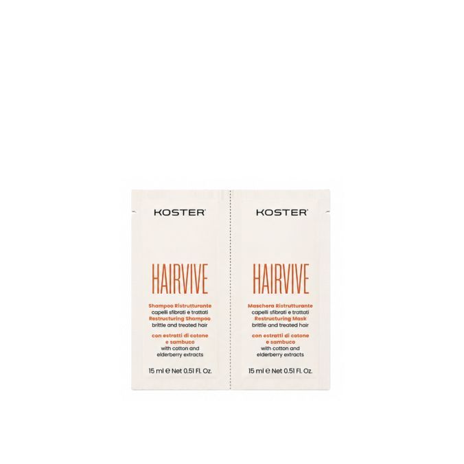 KOSTER Hairvive Shampoo and Mask Sachet 15ml