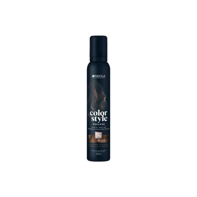 INDOLA Color Style Mousse Medium Brown 200ml