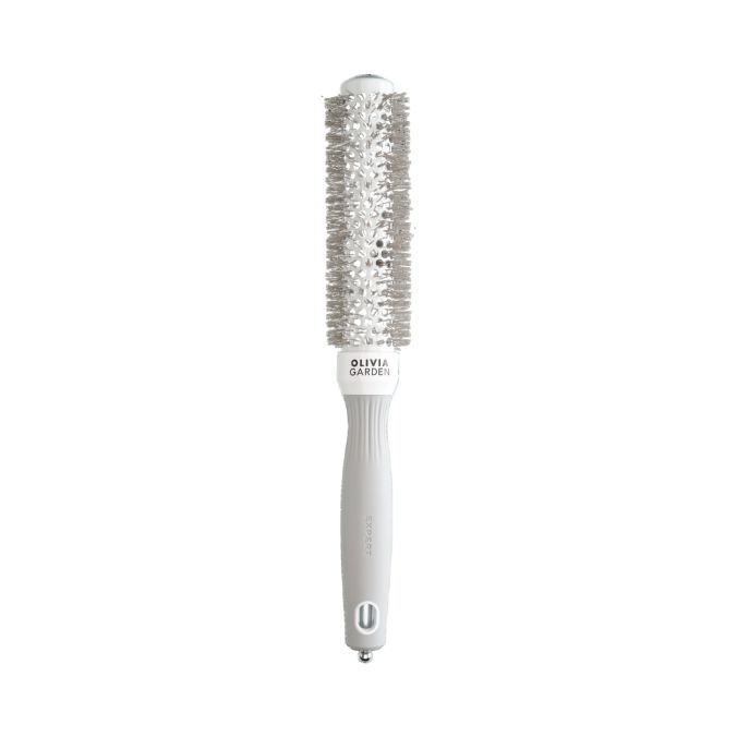 OLIVIA GARDEN Expert Blowout Speed Wavy Wit&Grijs 25mm