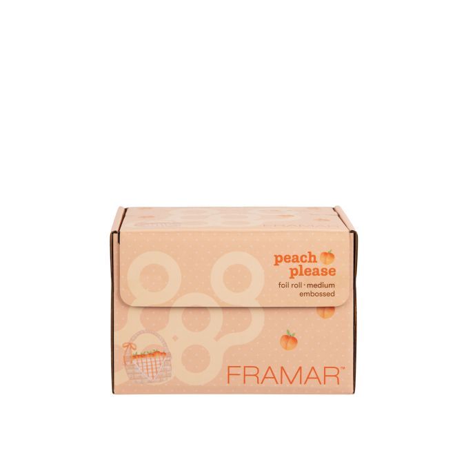 FRAMAR Embossed Peach Please Roll 97,5m