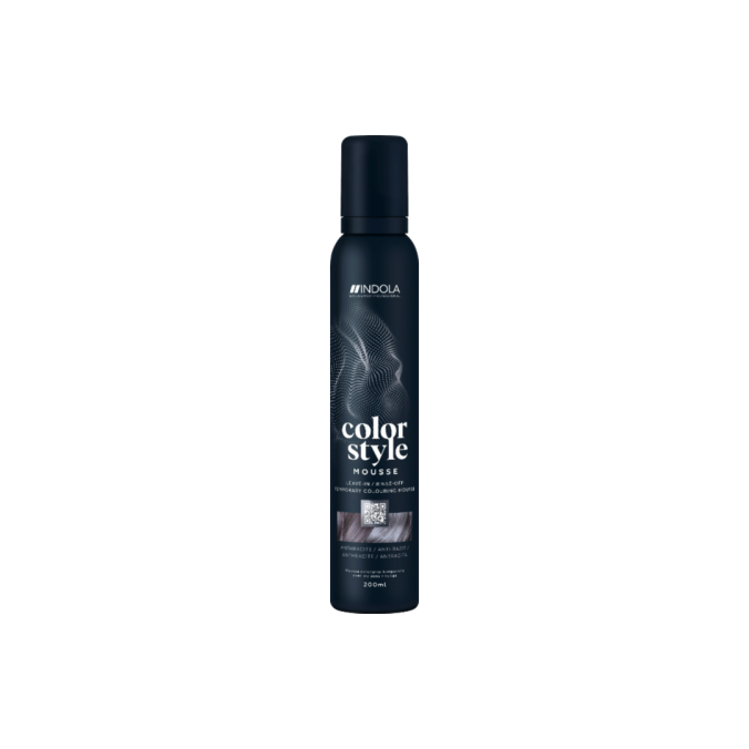 INDOLA Color Style Mousse Anthrazite 200ml