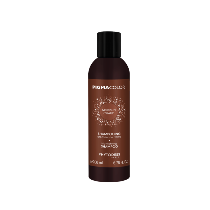 PIGMACOLOR Shampooing Créateur De Reflets Marron Chaud 200ml