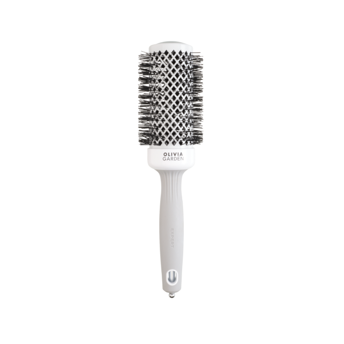 OLIVIA GARDEN Expert Blowout Shine Blanc&Gris 45mm