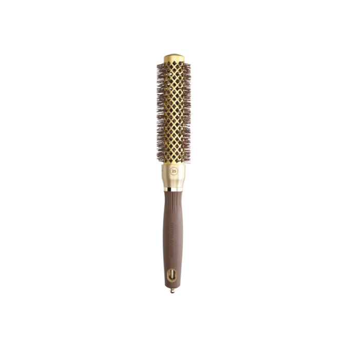 OLIVIA GARDEN Expert Blowout Speed Wavy Bristles Or&Marron 25