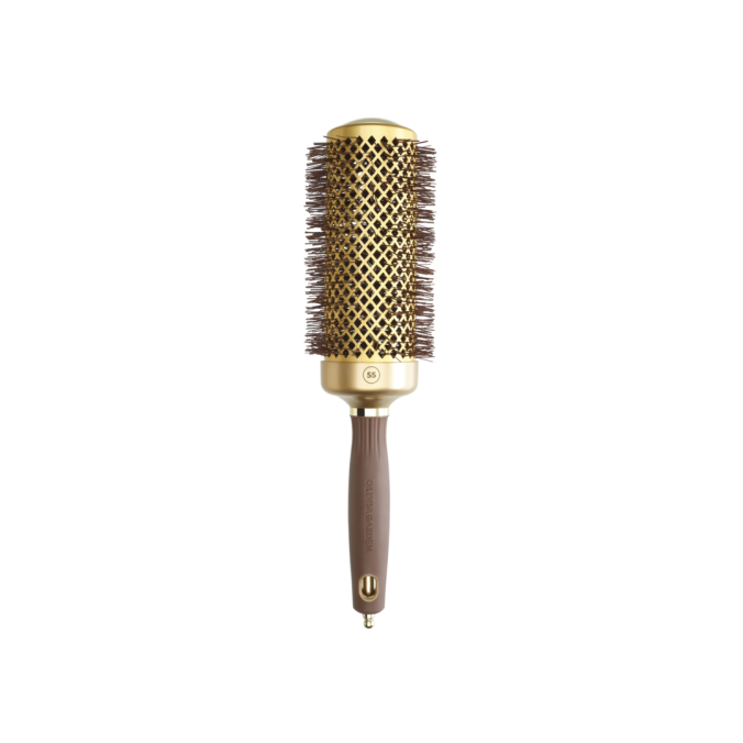 OLIVIA GARDEN Expert Blowout Speed Wavy Bristles Or&Marron 55