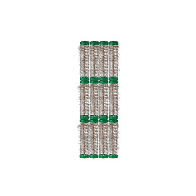 COMAIR Wire Curlers Bristle Green 65x15mm
