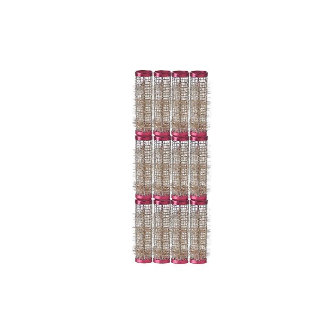COMAIR Rouleaux Mise En Plis Métal Rouge 65x18mm