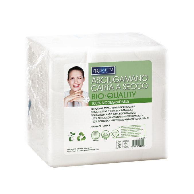 Wegwerp Handdoeken Bio Quality 40x75cm 40st