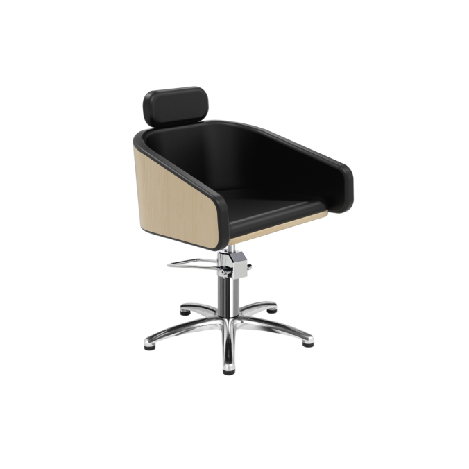 MIRPLAY Fauteuil Alya B Base en étoile - Argent