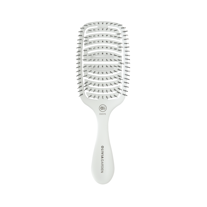 OLIVIA GARDEN Essential Care Flex Fijn Haar Ice White
