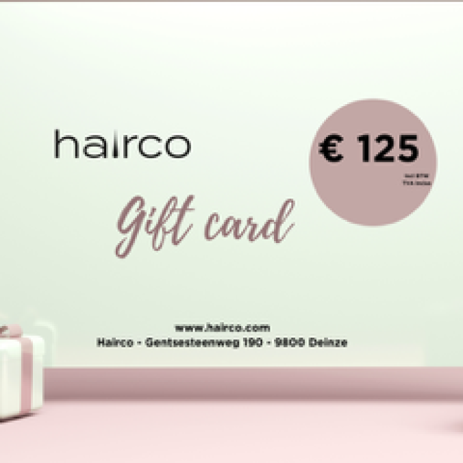 Hairco Cadeaubon €125