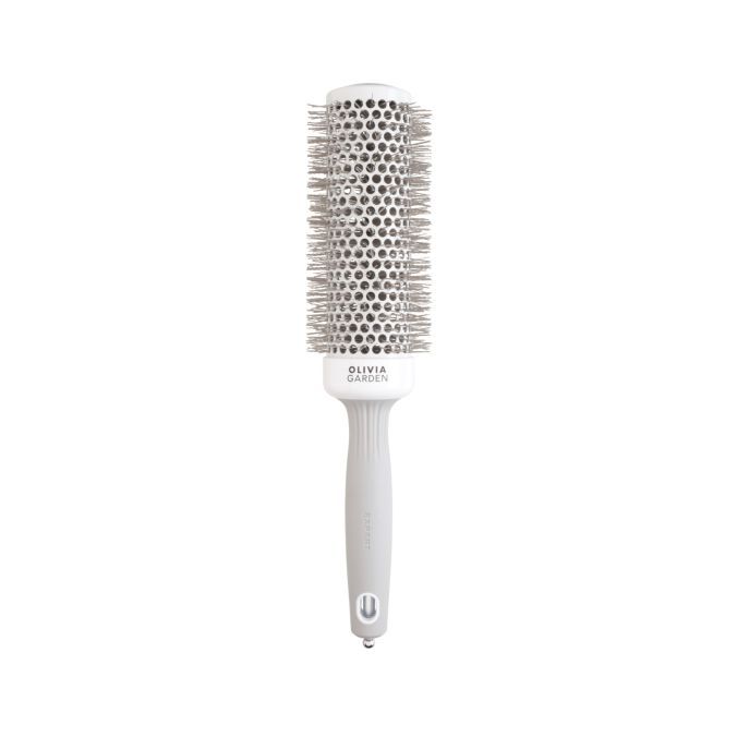 OLIVIA GARDEN Expert Blowout Speed Wavy Blanc&Gris 45mm