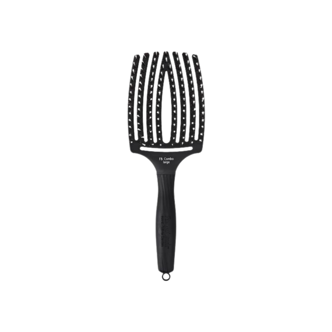 OLIVIA GARDEN Fingerbrush Boar & Nylon Large Black