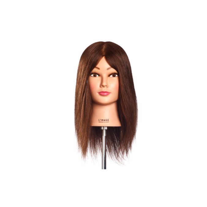 L'IMAGE Oefenhoofd Martina Dark Blonde 30cm
