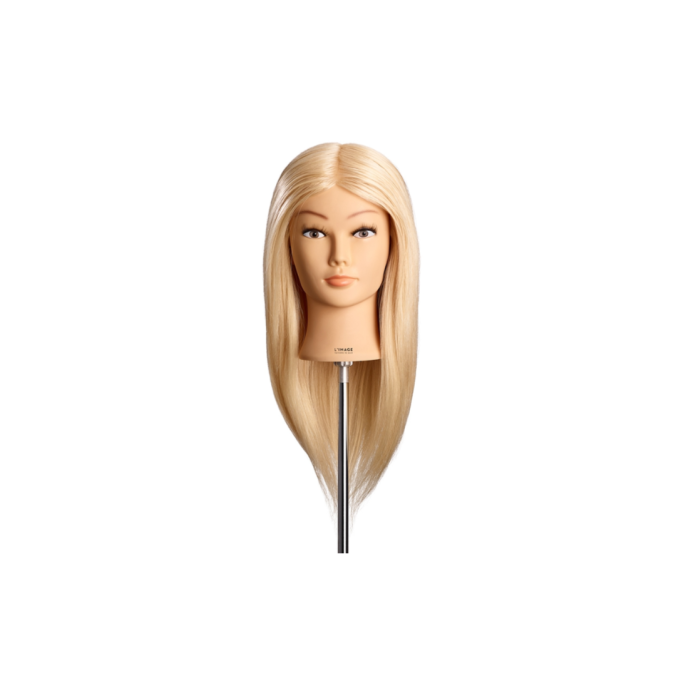 L'IMAGE Oefenhoofd Verena Platinum Blonde 40cm