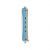 Permanentwikkels Lang Blauw/Grijs 13mm 12pcs