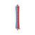 Permanentwikkels Lang Blauw/Rood 11mm 12pcs