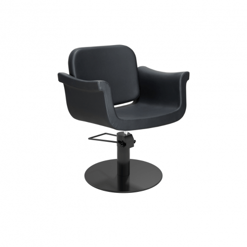 MIRPLAY Kappersstoel Hydra B Ronde voet Zwart