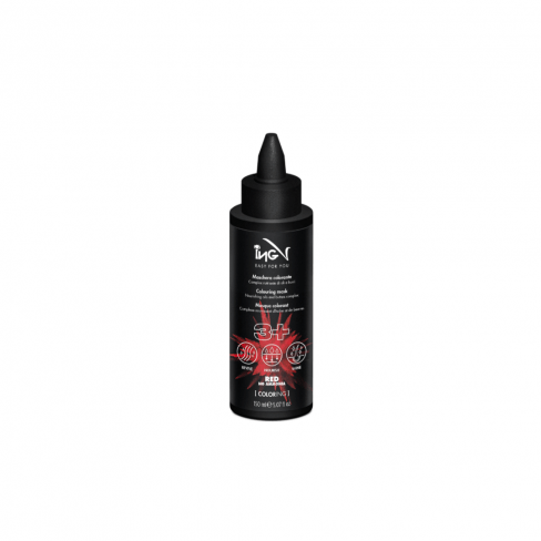 ING 3+ Coloring Mask Red 150ml