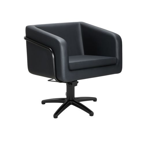 MIRPLAY Kappersstoel Egan B Stervoet Zwart