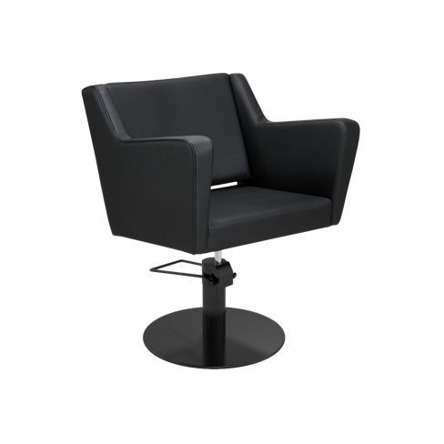 MIRPLAY Kappersstoel Anouk B Ronde voet Zwart