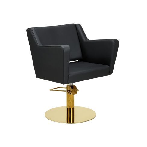 MIRPLAY Kappersstoel Anouk B Ronde voet Goud
