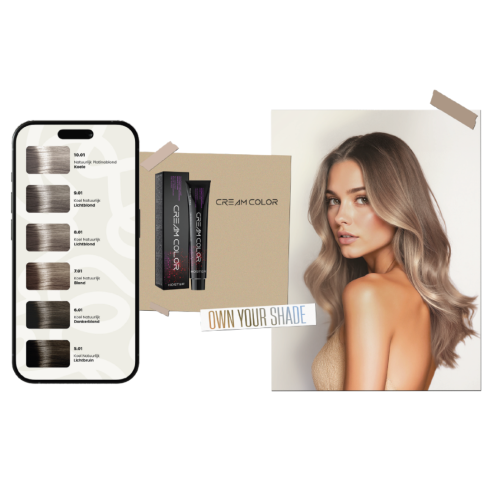 KOSTER Cream Color Nuancier Own Your Shade