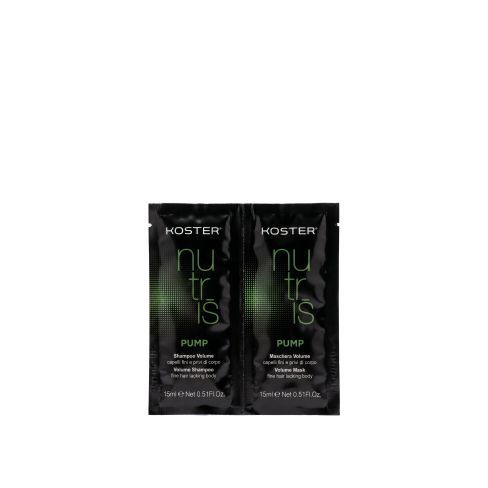 KOSTER Nutris Pump Shampoo and Mask Sachet 15ml