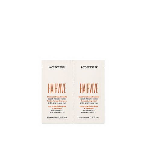 KOSTER Hairvive Shampoo and Mask Sachet 15ml