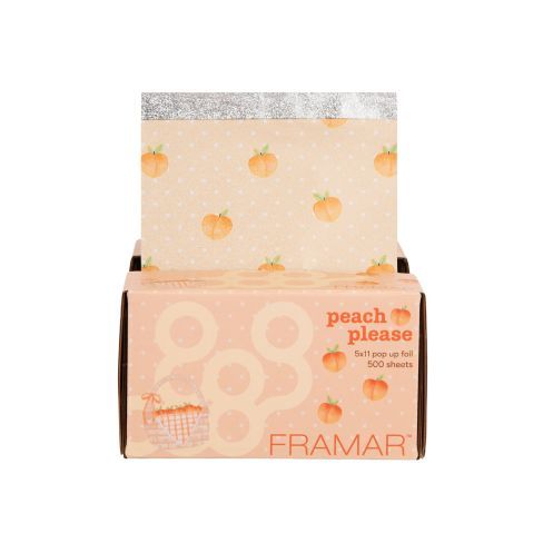 FRAMAR Embossed Peach Please Pop Up 5x11 500pcs