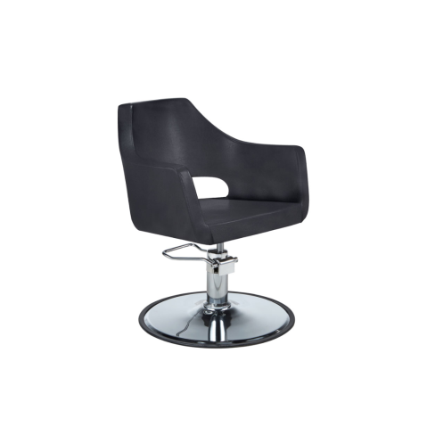 MIRPLAY Fauteuil Misty Base ronde Argent