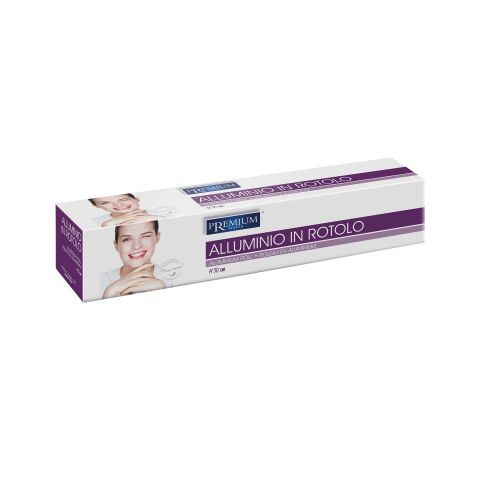 Feuille d'Aluminium Argent 30cmx80mx15µ
