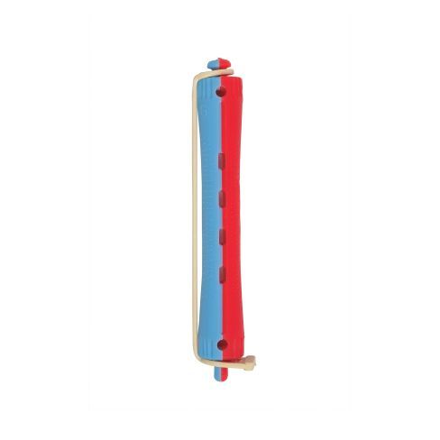 Permanentwikkels Lang Blauw/Rood 11mm 12pcs