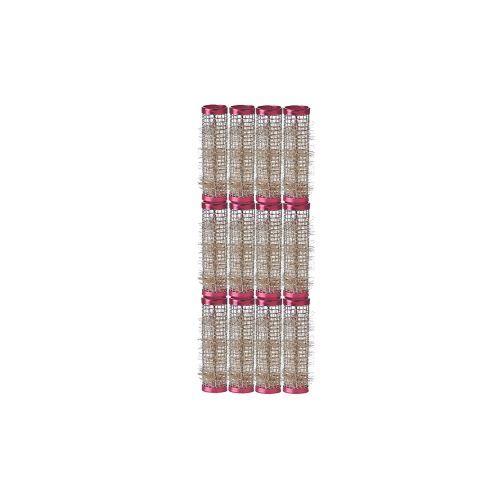 COMAIR Rouleaux Mise En Plis Métal Rouge 65x18mm