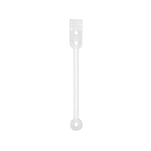 Permanentelastieken 90mm Silicone Plat 50pcs