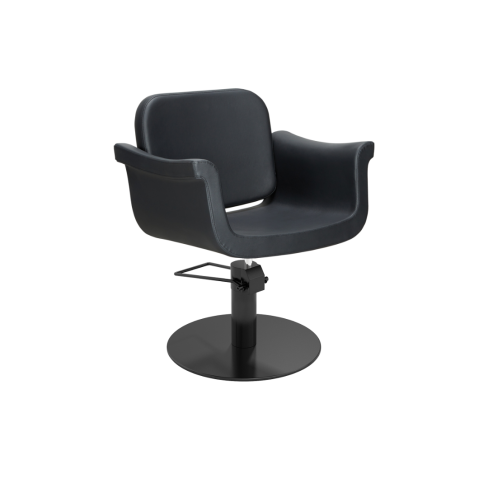 MIRPLAY Kappersstoel Hydra B Ronde voet Zwart