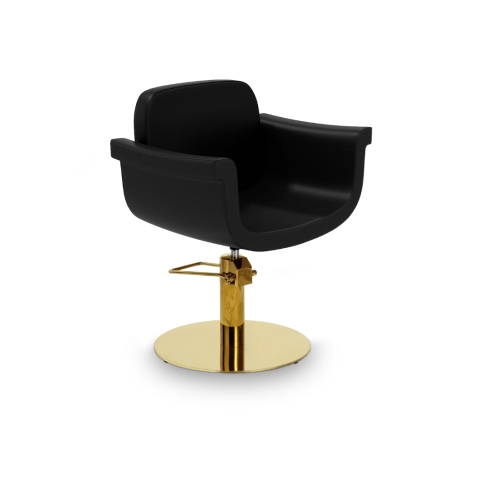 MIRPLAY Kappersstoel Hydra B Ronde voet Goud