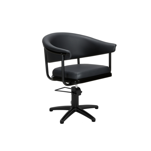 MIRPLAY Kappersstoel Lyra B Stervoet - Zwart