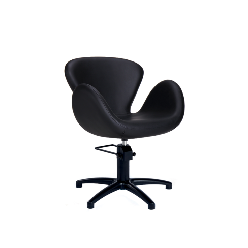 MIRPLAY Kappersstoel Chloe Stervoet Zwart