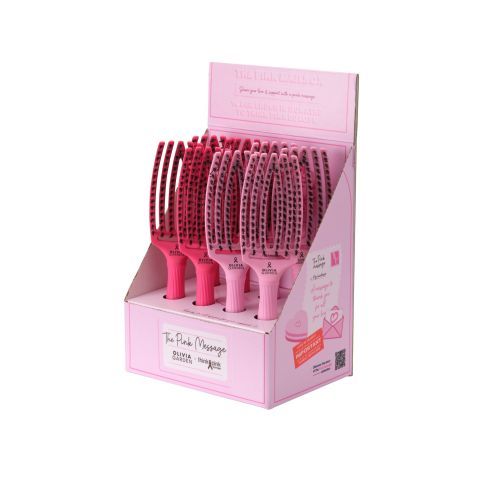 OLIVIA GARDEN Think Pink 2026 Fingerbrush Display