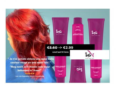 Hairco ING Tube Permanente Kleuring aan €2,99 vanaf 50 stuks